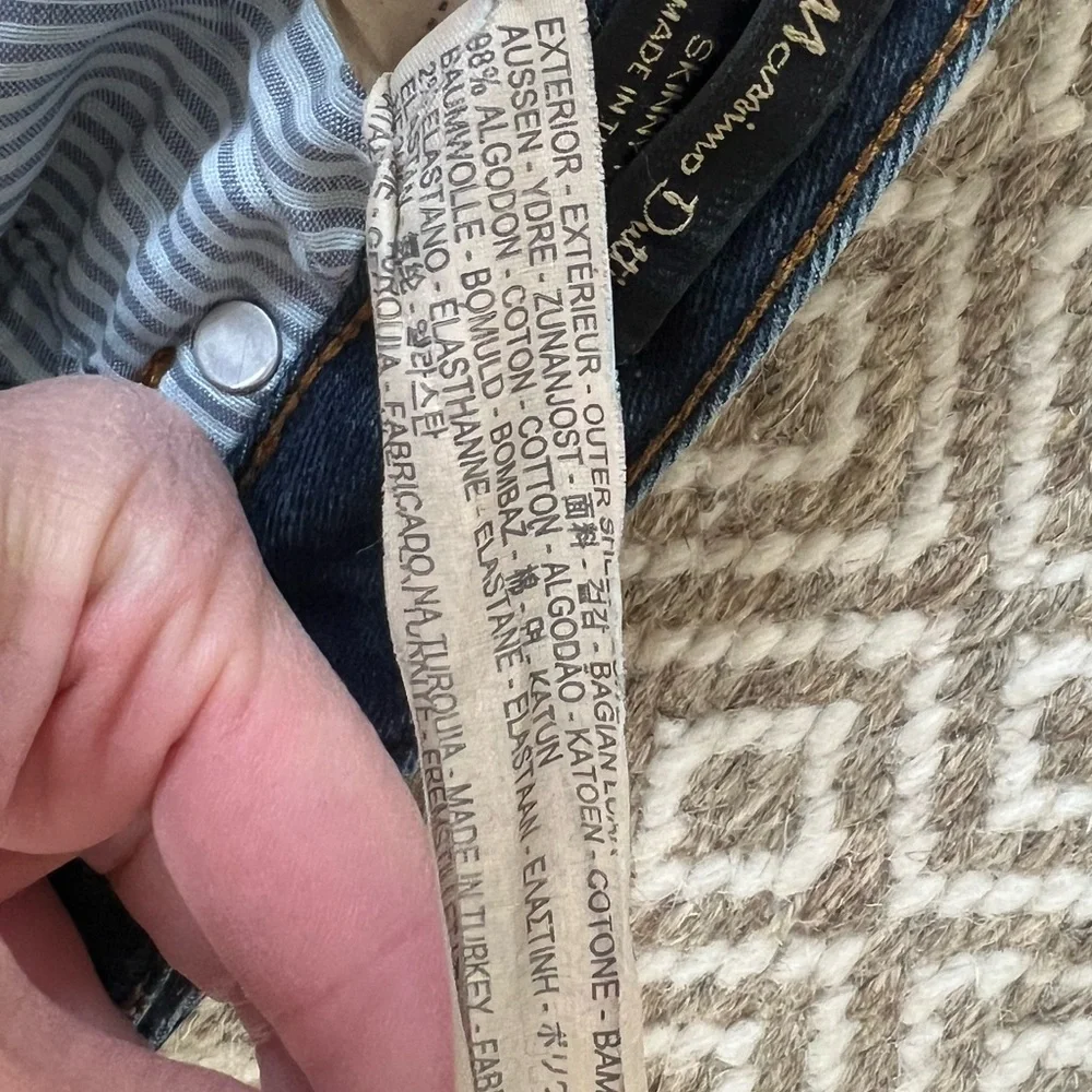 Massimo Dutti Dark Skinny Fit Jeans - Picture 6 of 6